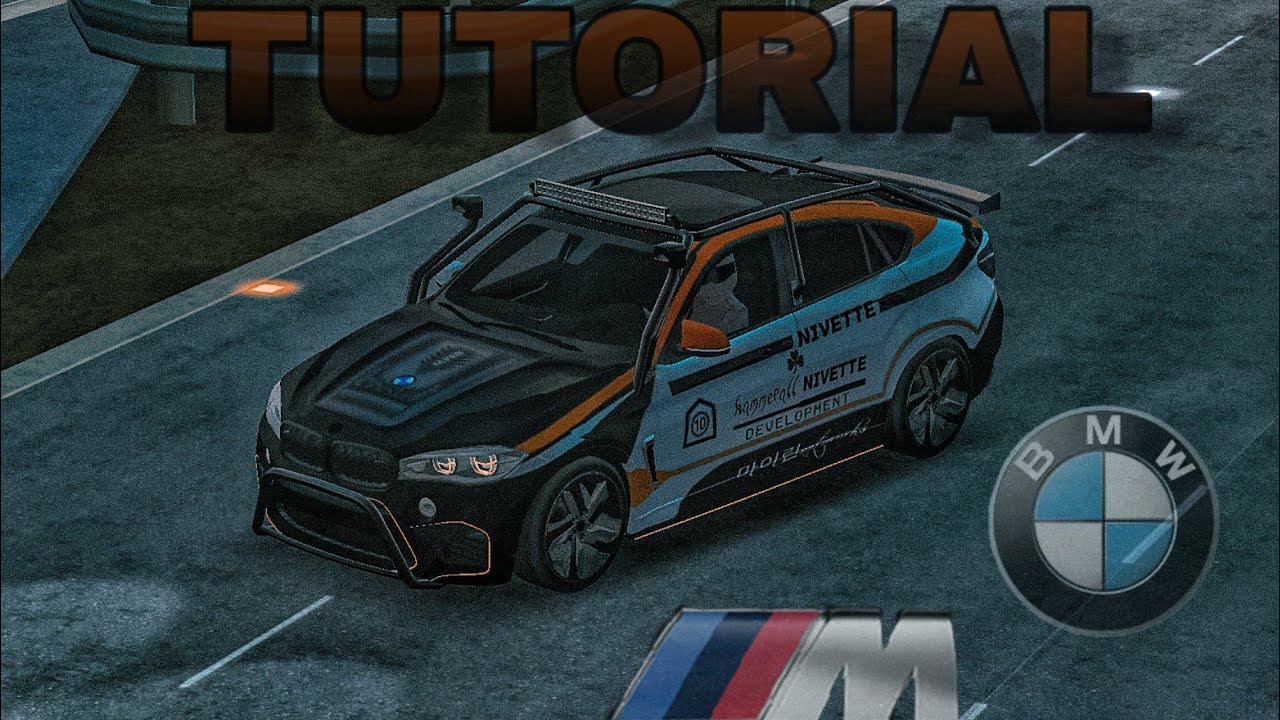 NEW UPDATE BMW X6 DECALS TUTORIAL | CAR PARKING MULTIPLAYER