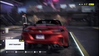 NFS Heat BMW Z4 Customization, best looking convertible