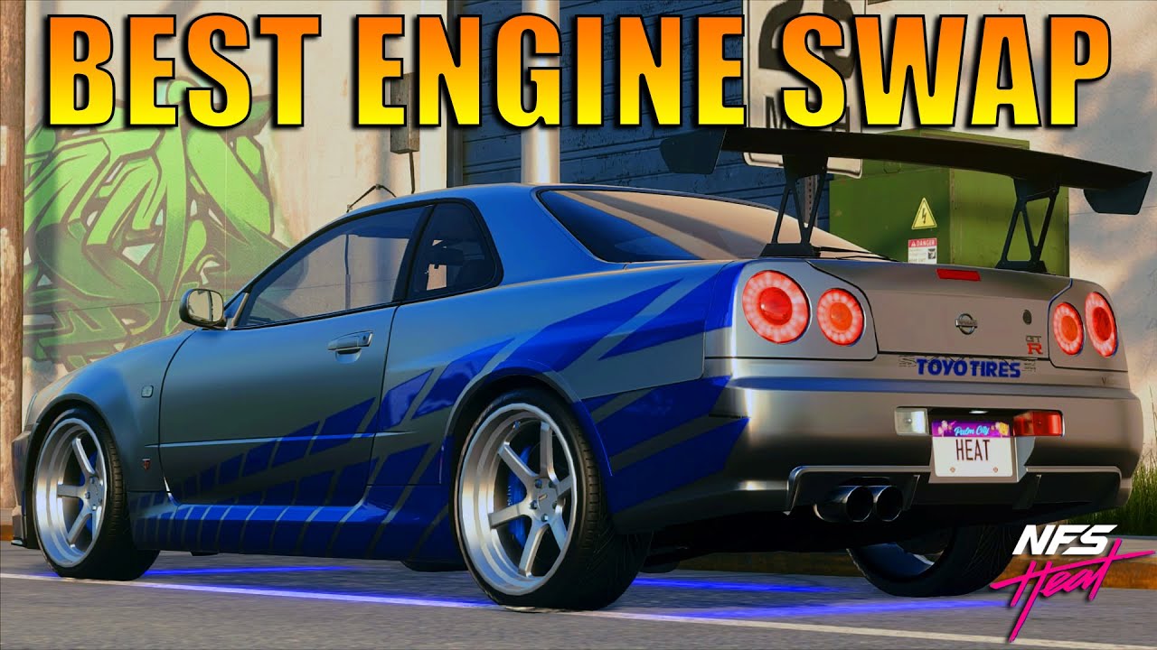 NFS Heat – NISSAN Skyline GT-R V-Spec R34 Fully Upgraded 400+ Ultimate+ Parts