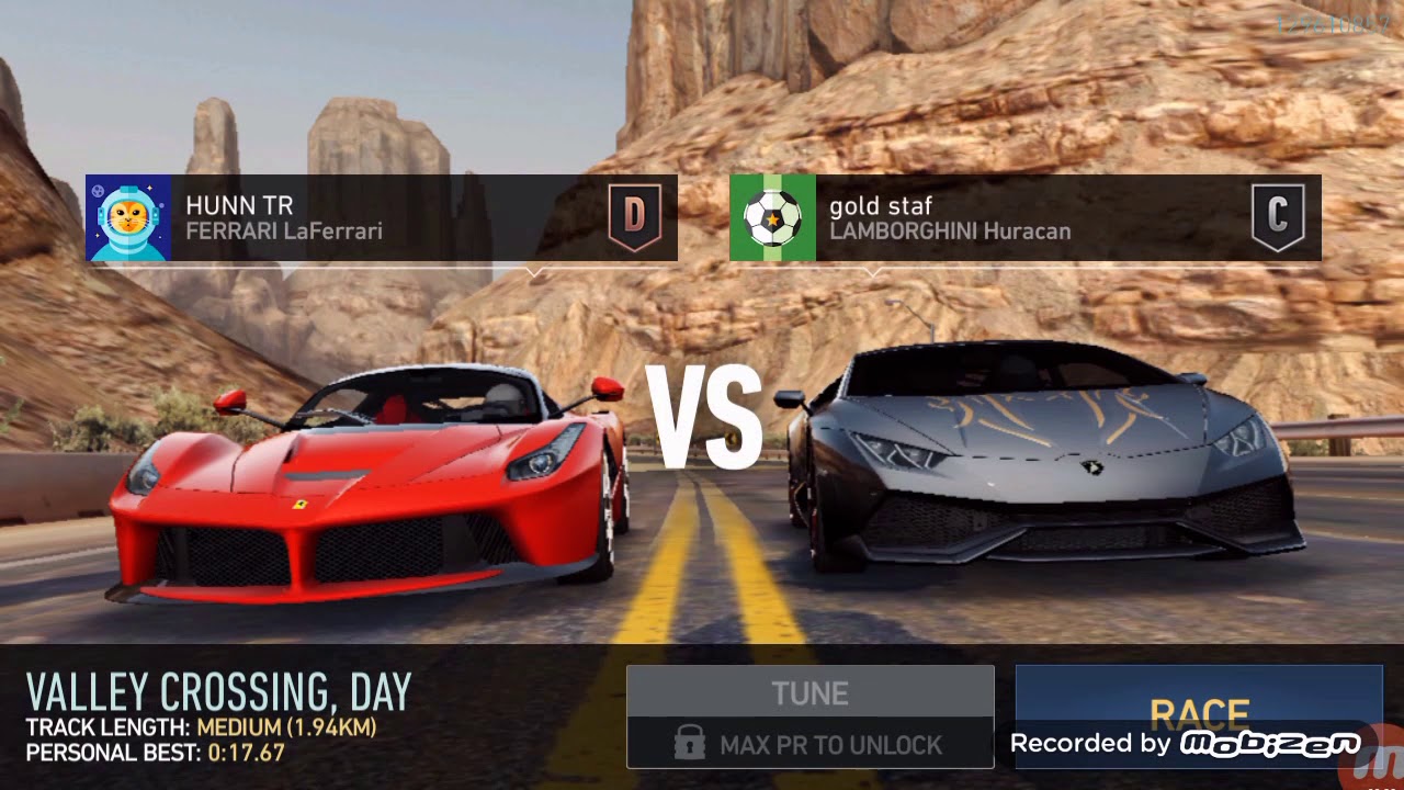 NFS NO LIMITS | UNDERGROUND RIVALS | SANDSTORM | FERRARI LaFerrari