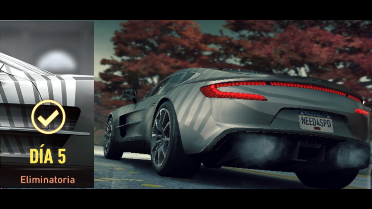NFS No Limits – Undercover – Día#5 – Aston Martin One-77 – El evento mas facil de la actualizacion