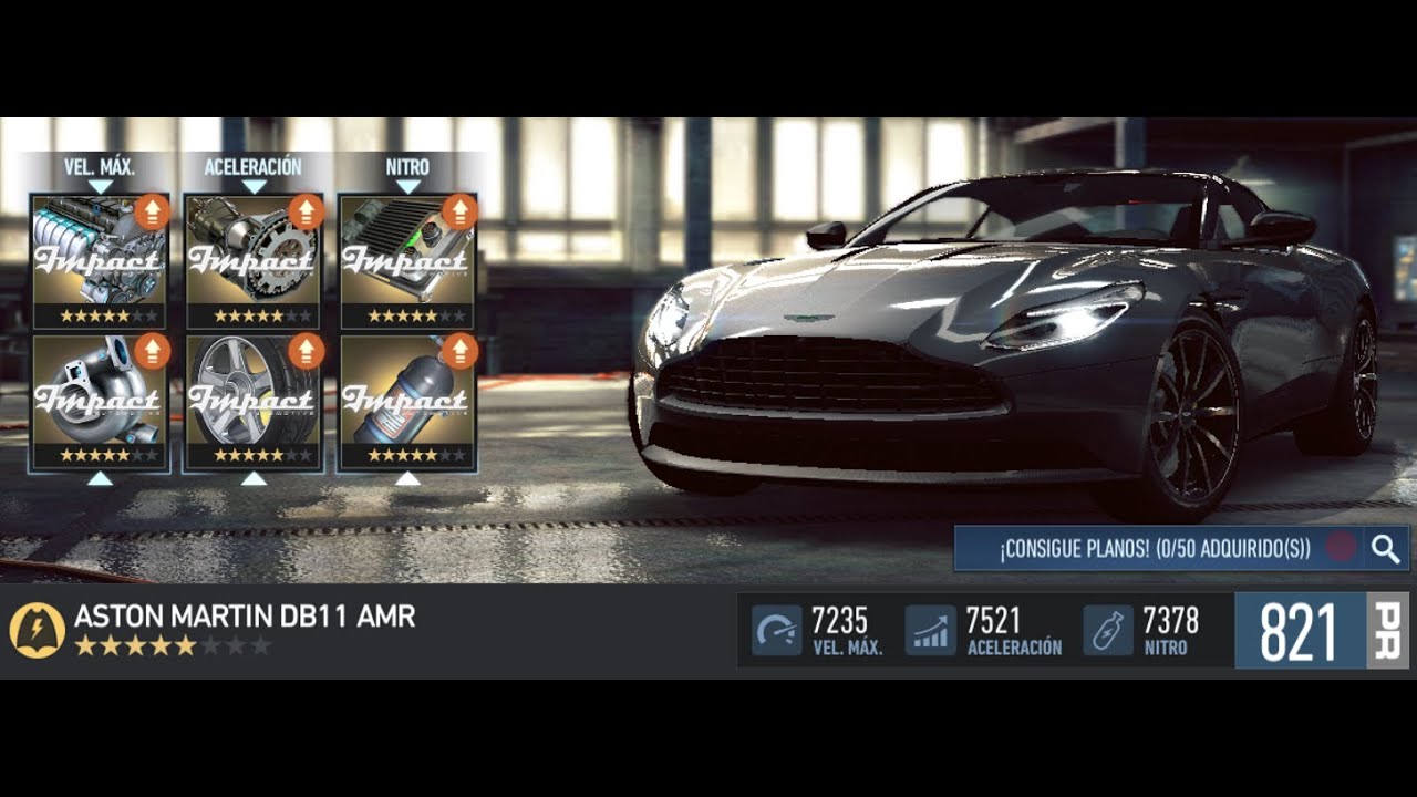 NFS No Limits – Undercover – Final – Aston Martin DB11 AMR – Ganamos y le colocamos legendarias!!