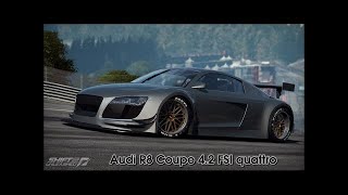 [NFS] Shift 2 Unleashed – Audi R8 Coupe 4.2 FSI quattro / C class (Keyboard Game)