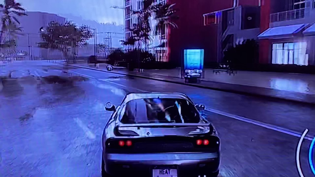 Need For Speed Heat Driving new Mazda RX-7