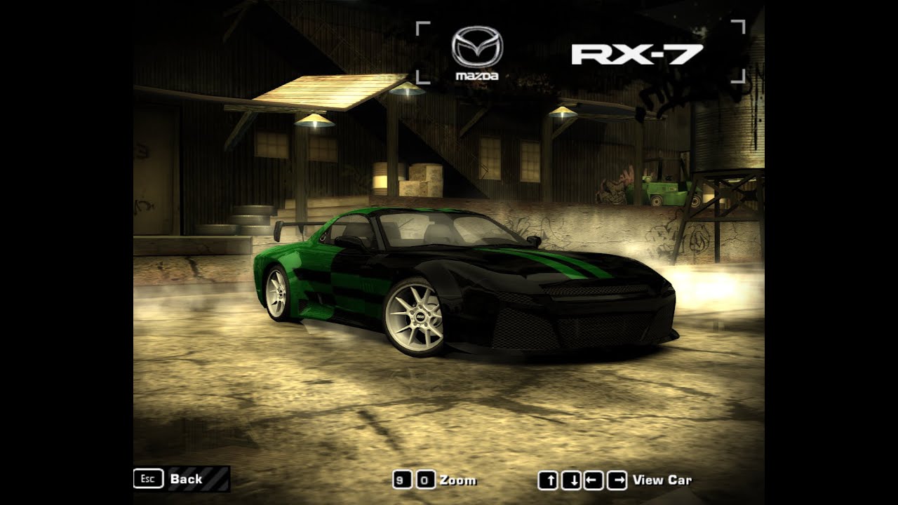 Need For Speed : Most Wanted (2005) Mazda RX7 tuning