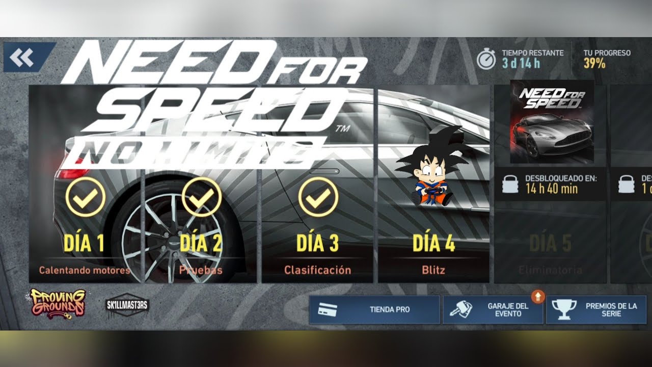 Need For Speed No Limits Android Aston Martin One-77 Evento Especial Dia 4 Blitz