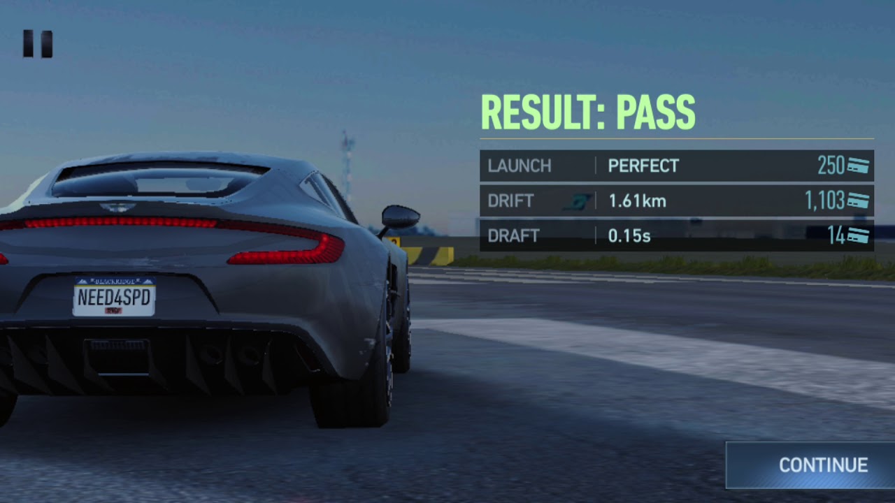Need For Speed No Limits: Aston Martin One-77 Special Event - Day 4. (Blitz)