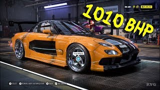 Need for Speed Heat – 1010 BHP Mazda RX-7 Spirit R 2002 – Tuning & Customization Car HD