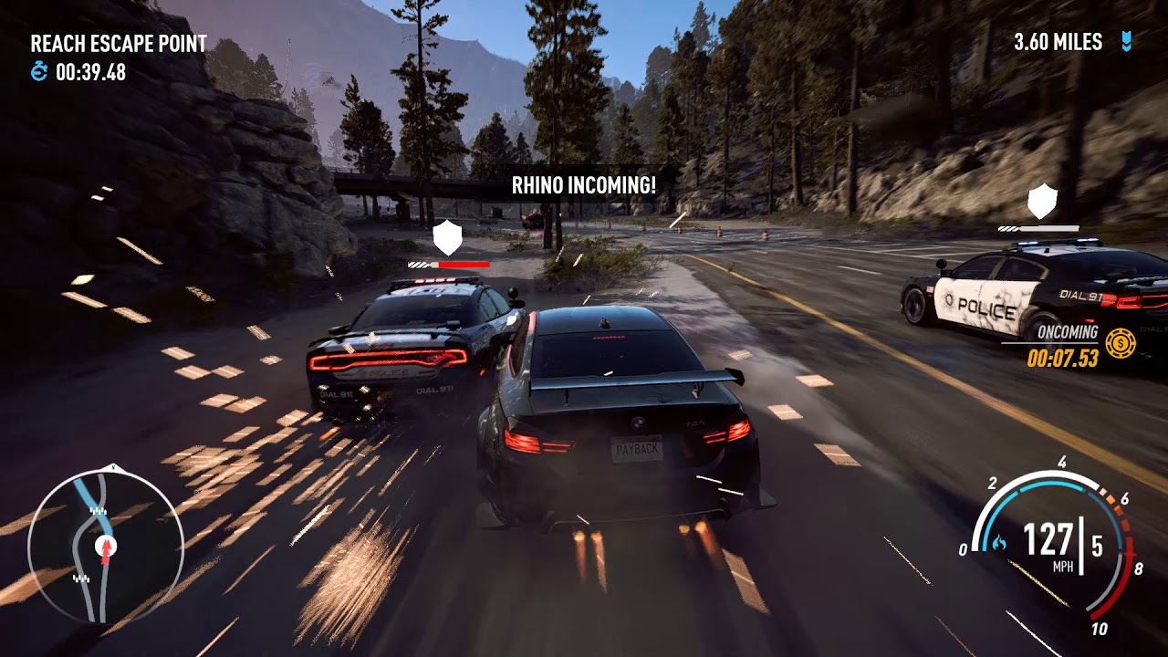 Need for Speed Payback 2020 forest run BMW M4 Coupe hd