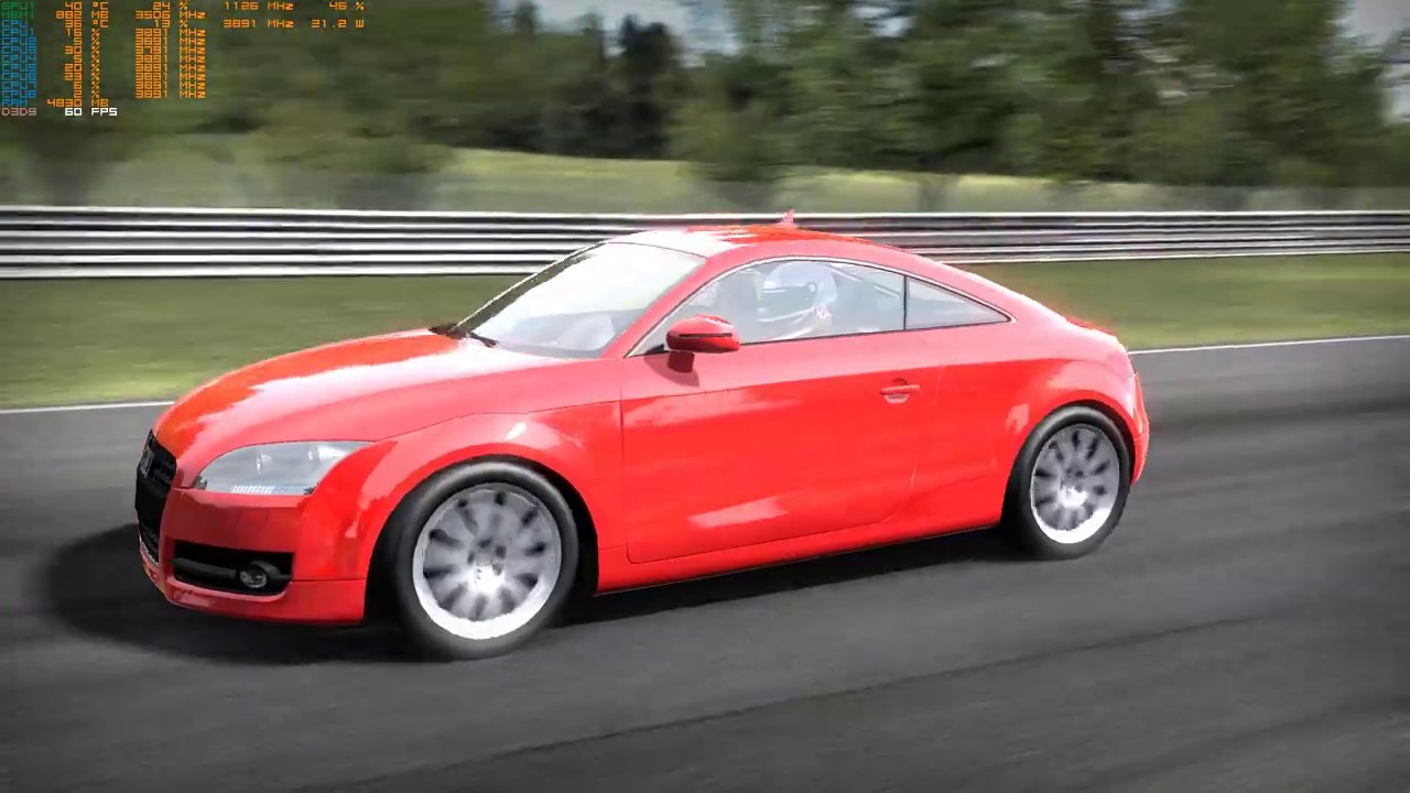 Need for Speed: Shift / Audi TT Coupe 3.2 quattro (無改造) / 🌲にゅる山🌲で、たまには古いゲームでのんびりお散歩運転( ๑´◕ϖ◕💧)👍Ⓗ💖