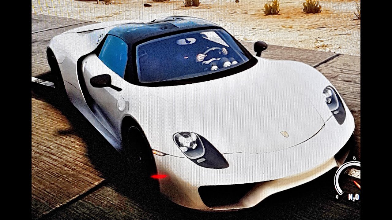 Need for speed Rivals (Med) Race, Gullwing Interstate. Porsche 918 Spyder
