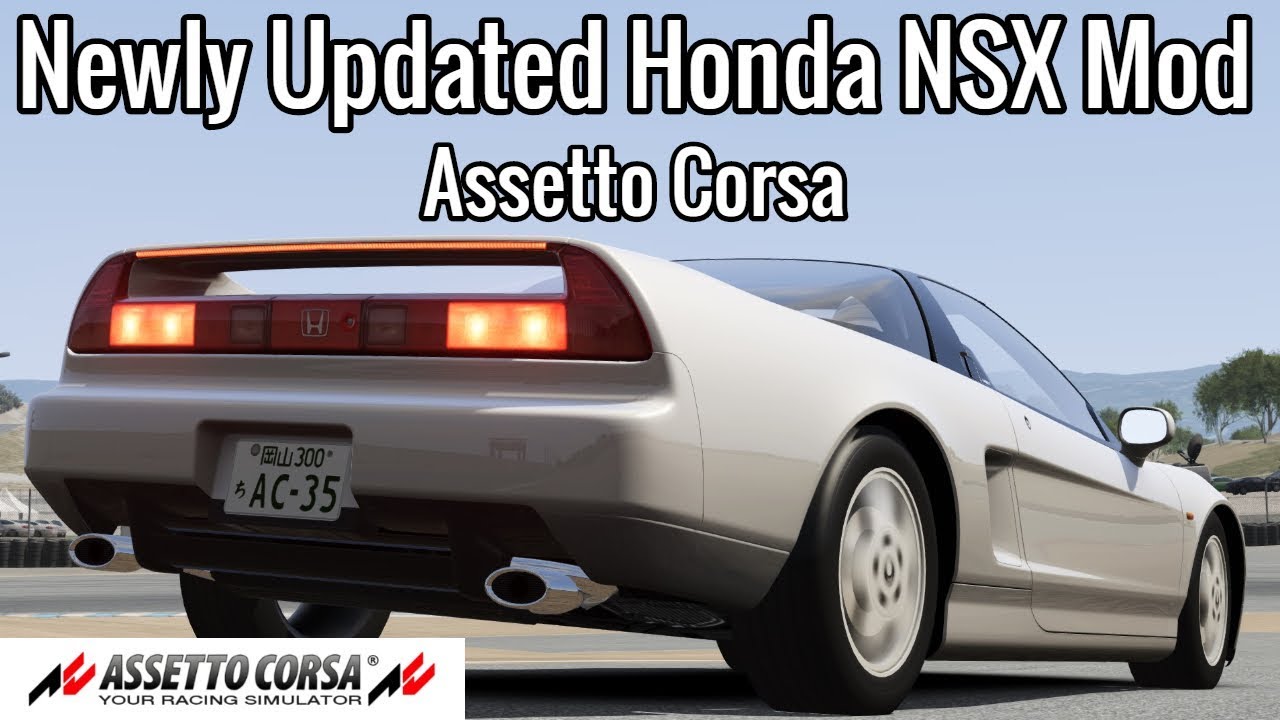 Newly Updated Free Honda NSX Mod for Assetto Corsa - (Download Link)