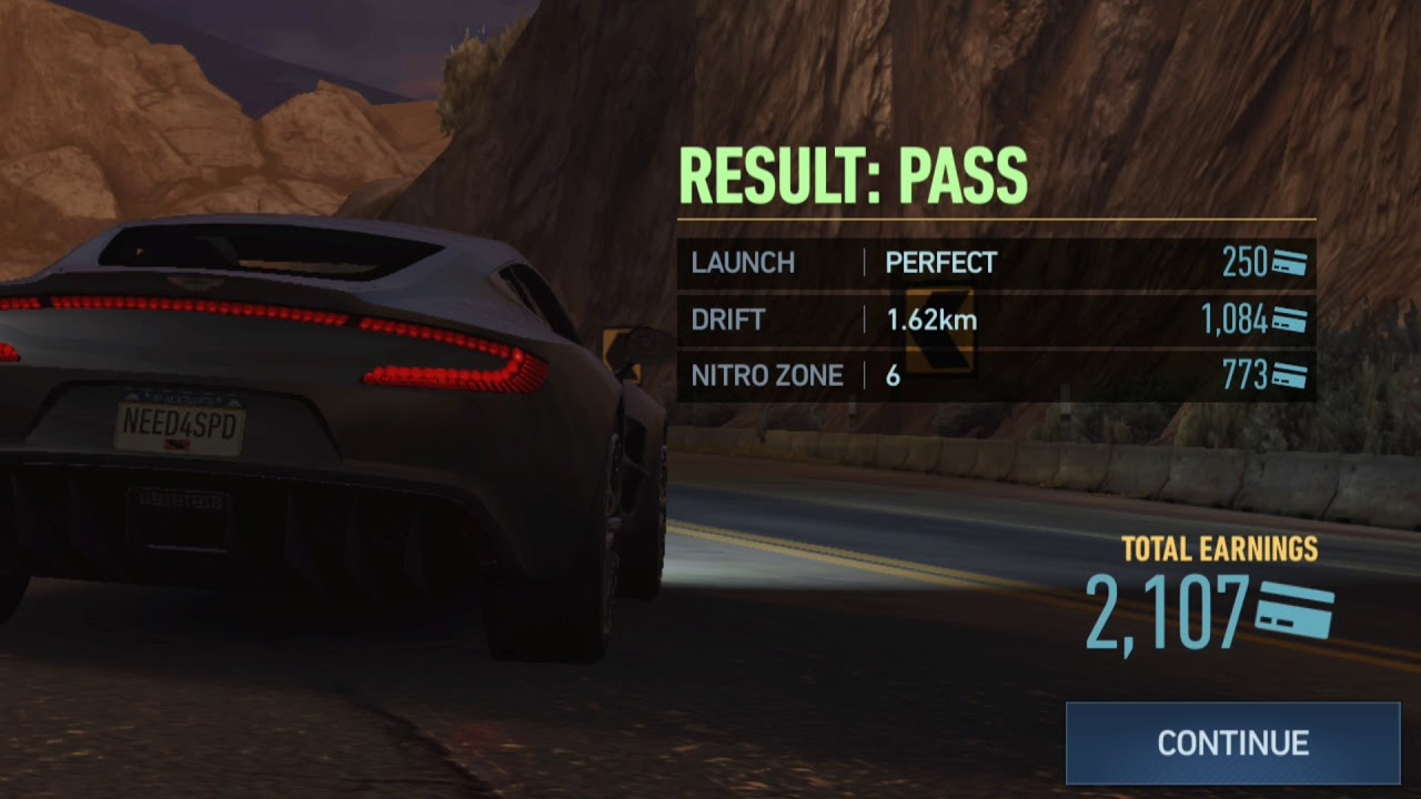 Nfs no limits : Aston Martin one-77, Proving grounds, day 6 the last race