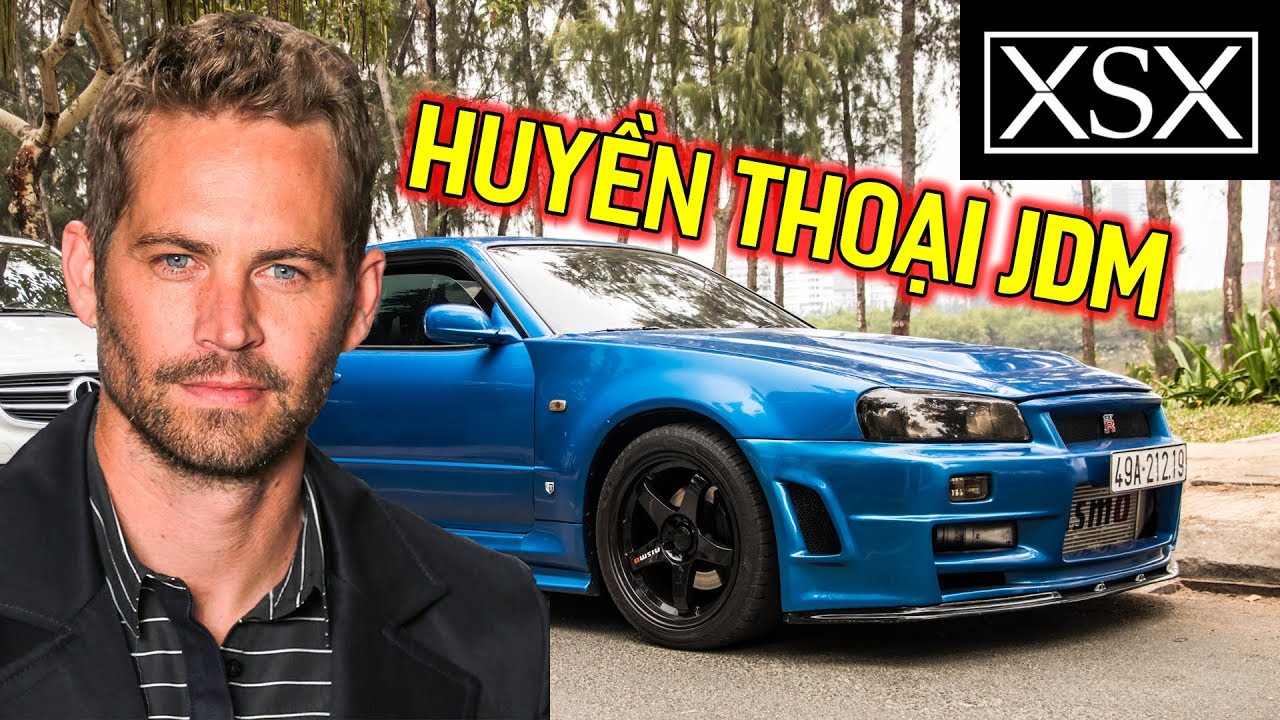 Nissan Skyline GT-R R34 gắn liền với tên tuổi Paul Walker bất ngờ xuất hiện tại Sài Gòn | XSX