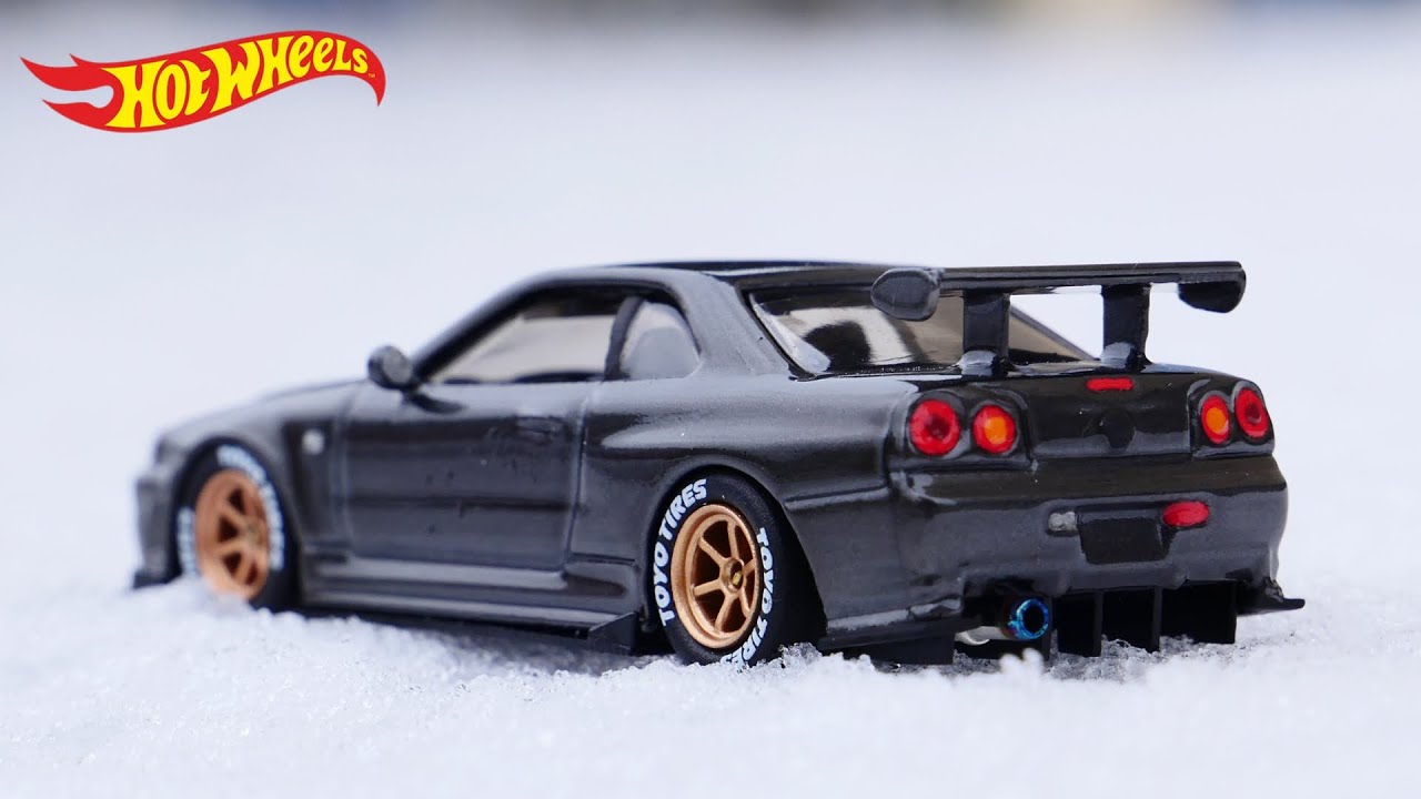 Nissan Skyline GTR R34 Hot Wheels Custom Premium