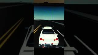 Nissan Skyline r34 gtr in ROBLOX [Last Season] Vehicle Simulator (EXTREME SOUND)