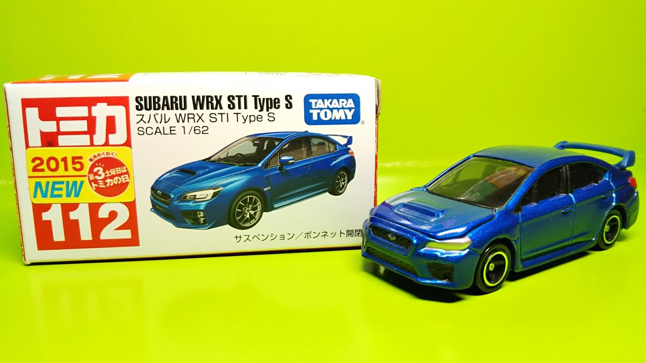 【トミカ】No.112 スバル WRX STI Type S (通常仕様)