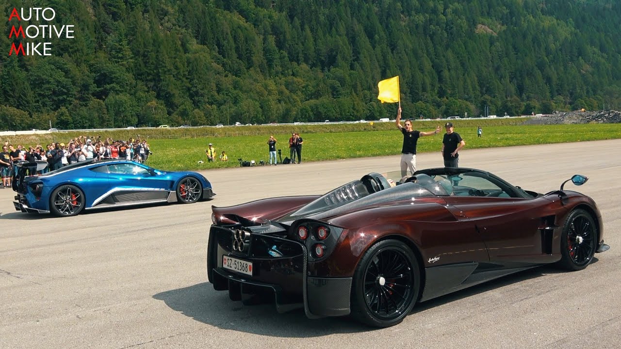 Pagani Huayra Roadster vs TSR-S vs 918 vs GT2 RS