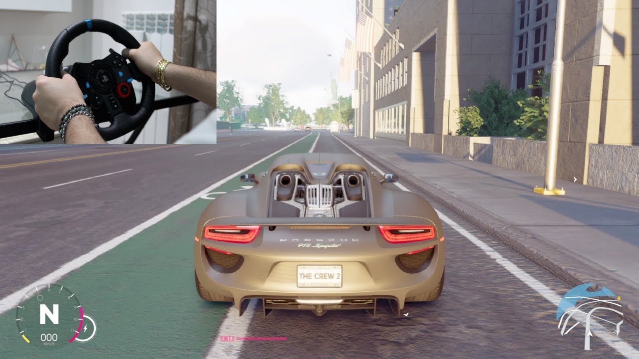 Porsche 918 SPYDER!!! – The Crew 2 – Logitech G29 Gameplay!! (380Km/h+)