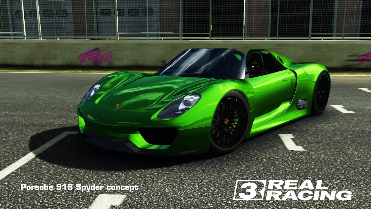 Porsche 918 Spyder Concept [Real Racing 3] Gameplay