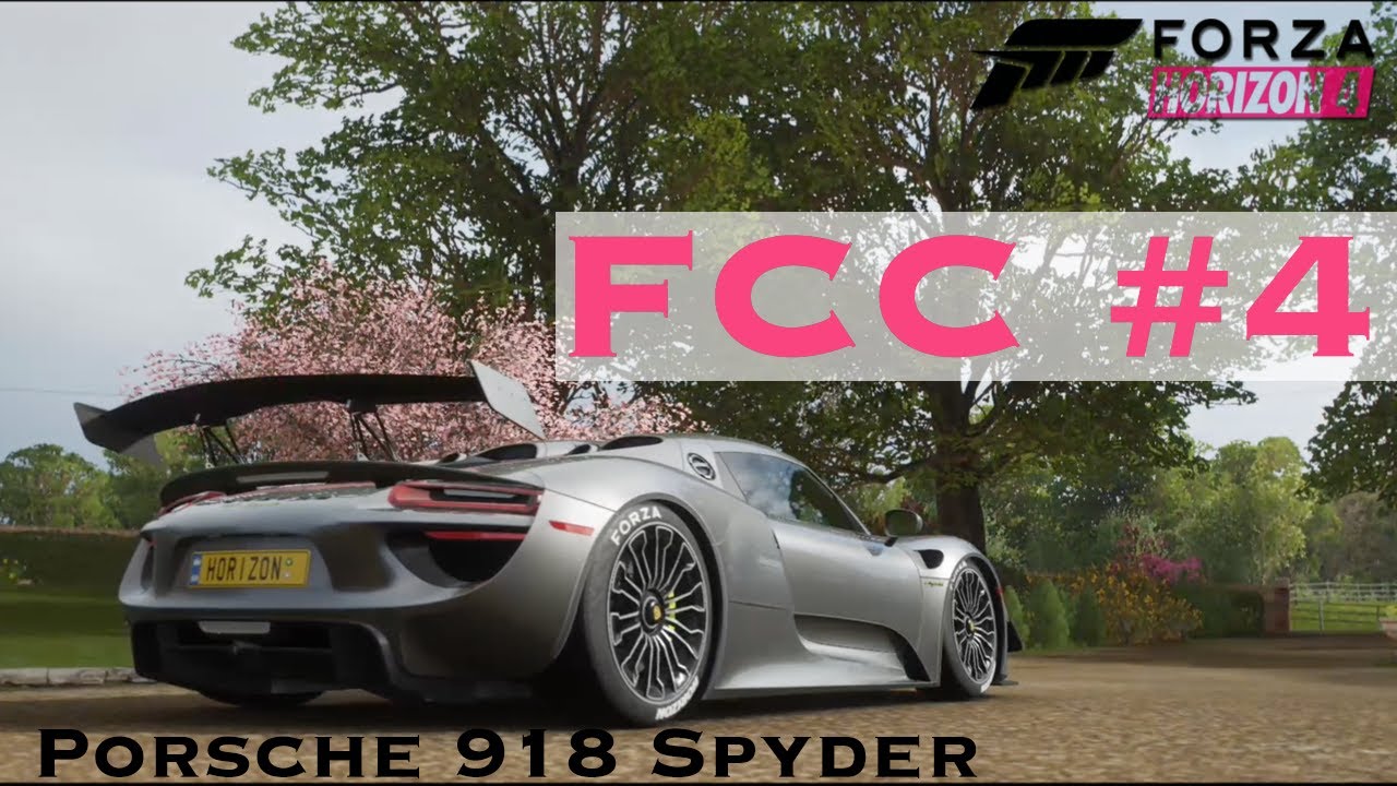 Porsche 918 Spyder E-Hybrid | Forza Car Check #4 | The Rekt