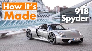 Porsche 918 Spyder Factory Assembly process in Germany - How It's Made [ Full Length Video ]
