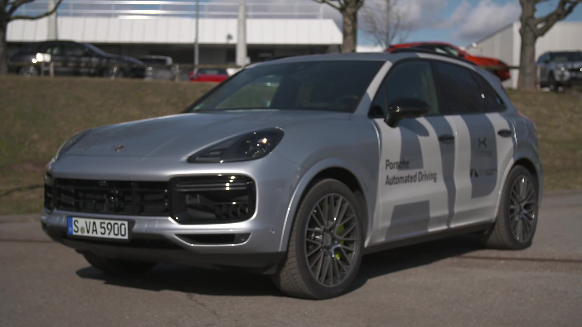 Porsche Autonomous Driving in the Workshop