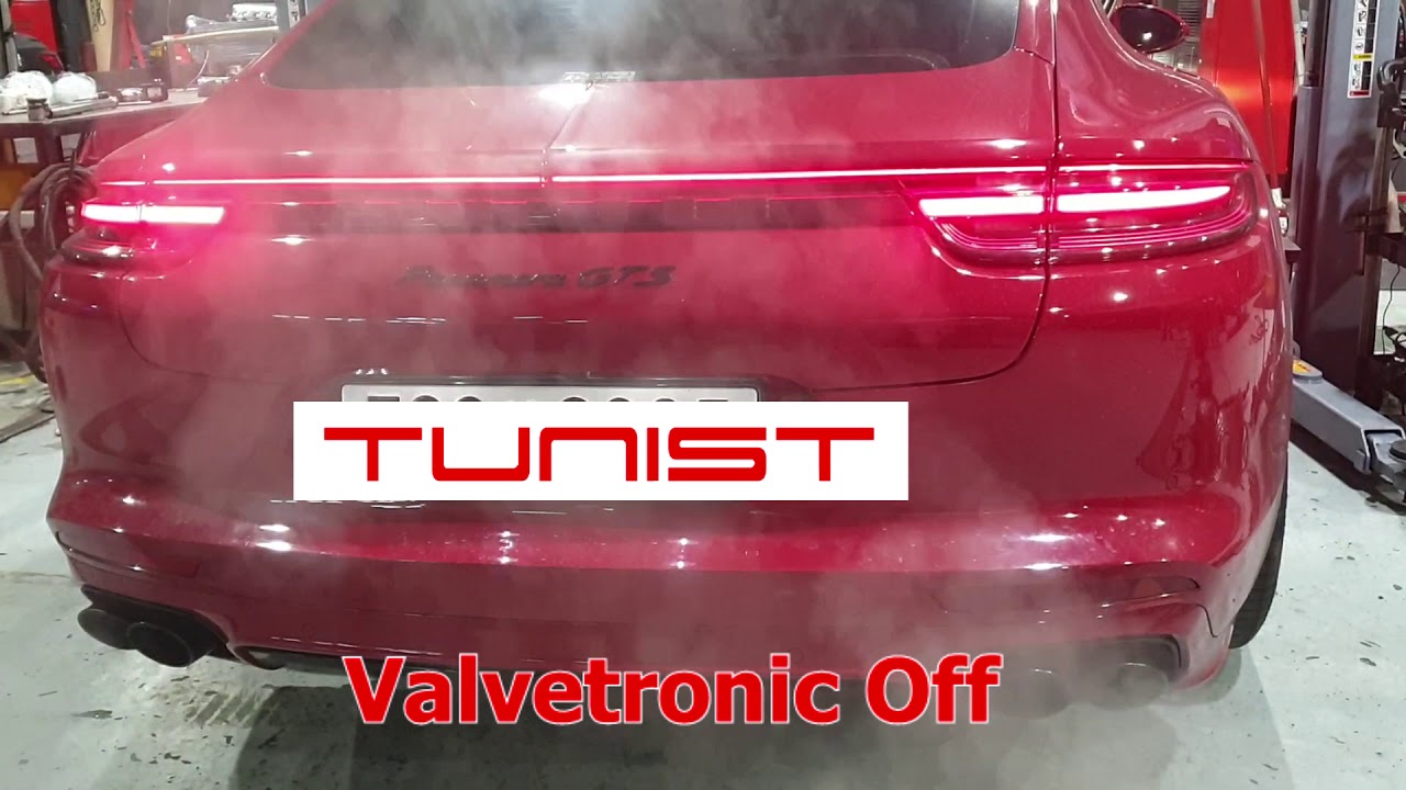 Porsche Panamera GTS Tunist Coustom Valvetronic Exhaust / 포르쉐 파나메라 GTS 튜니스트 커스텀 가변 배기