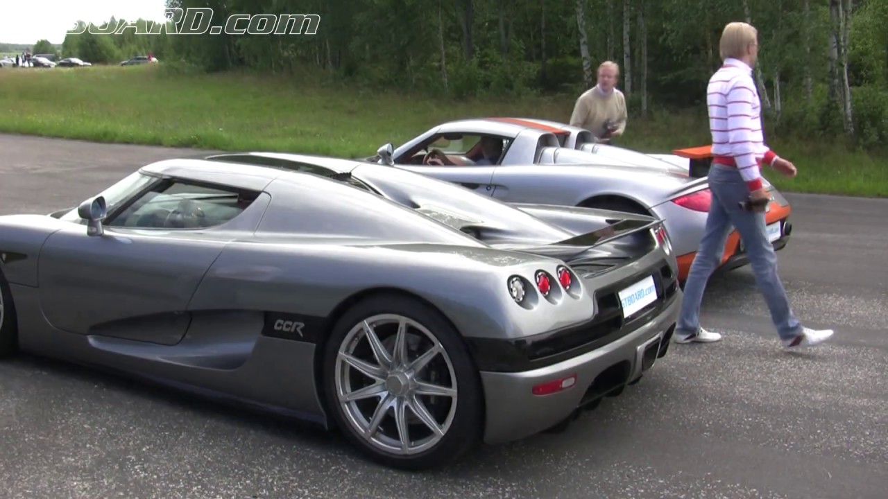 Porsche pacified by Koenigsegg for decades Carrera GT and Porsche 918 Spyder meets CCR Evo and Agera