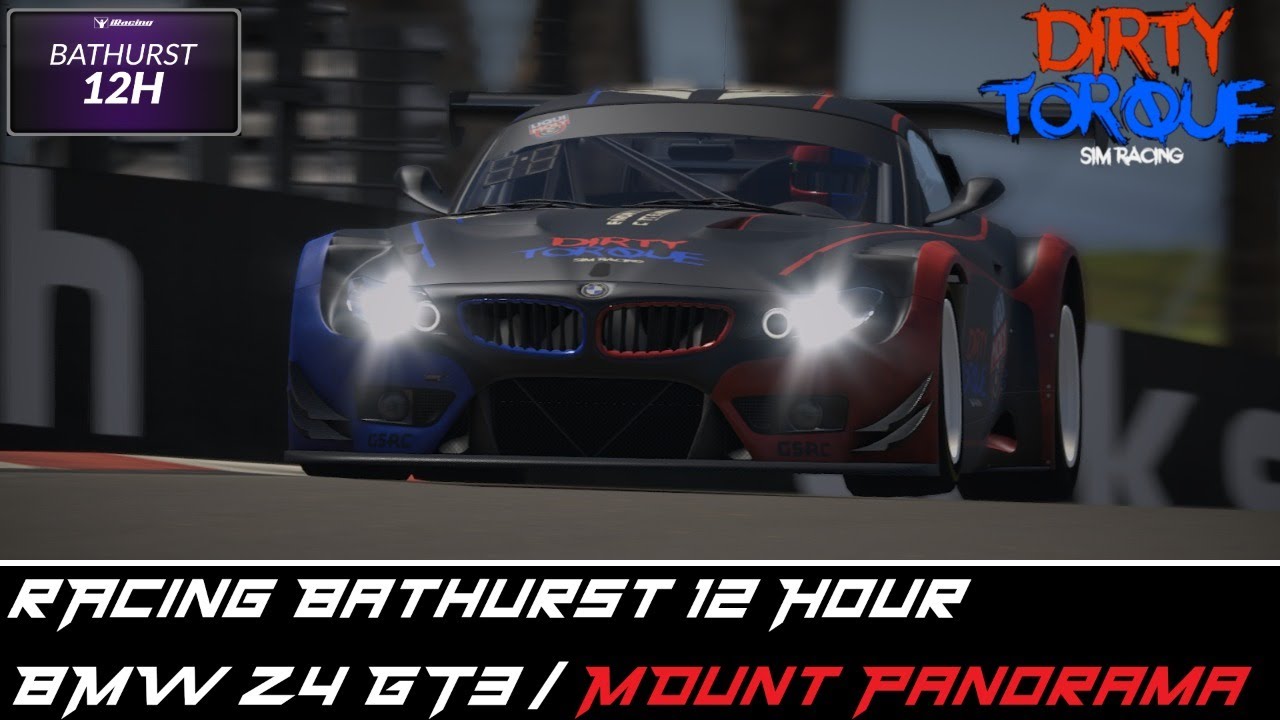 Practice – iRacing Bathurst 12 Hour – BMW Z4 GT3