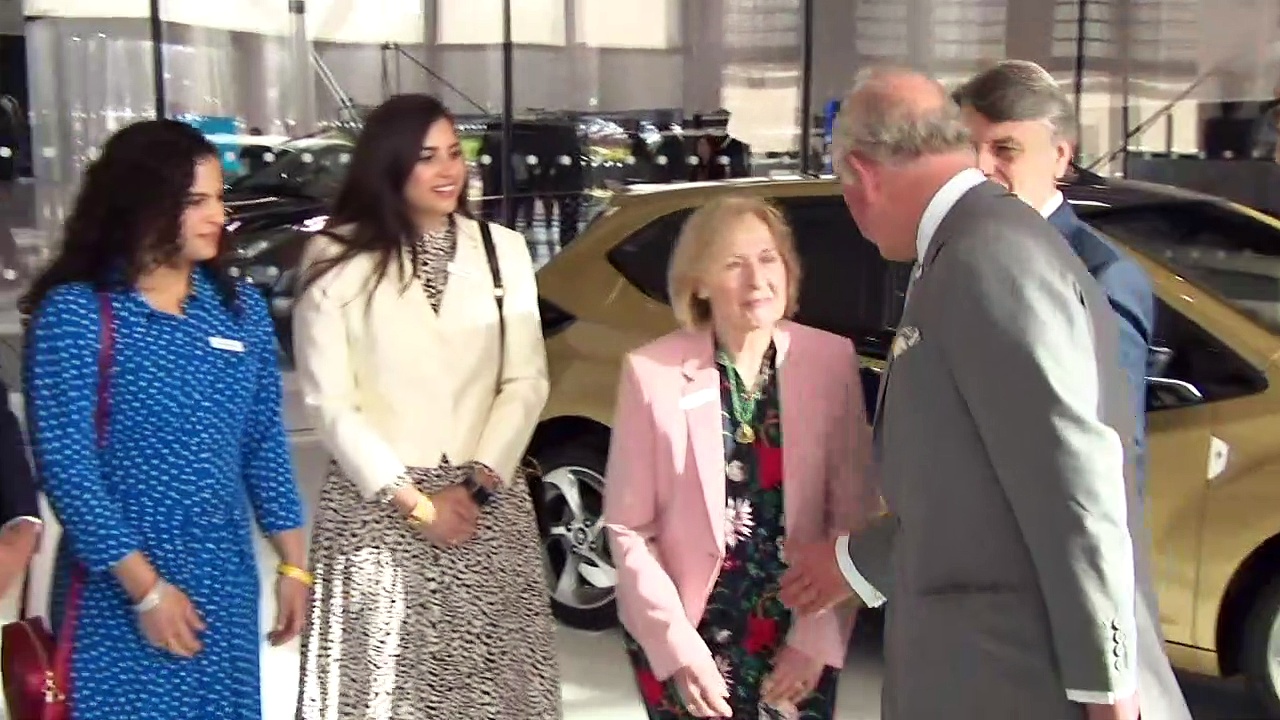 Prince Charles opens National Automotive Innovation Centre