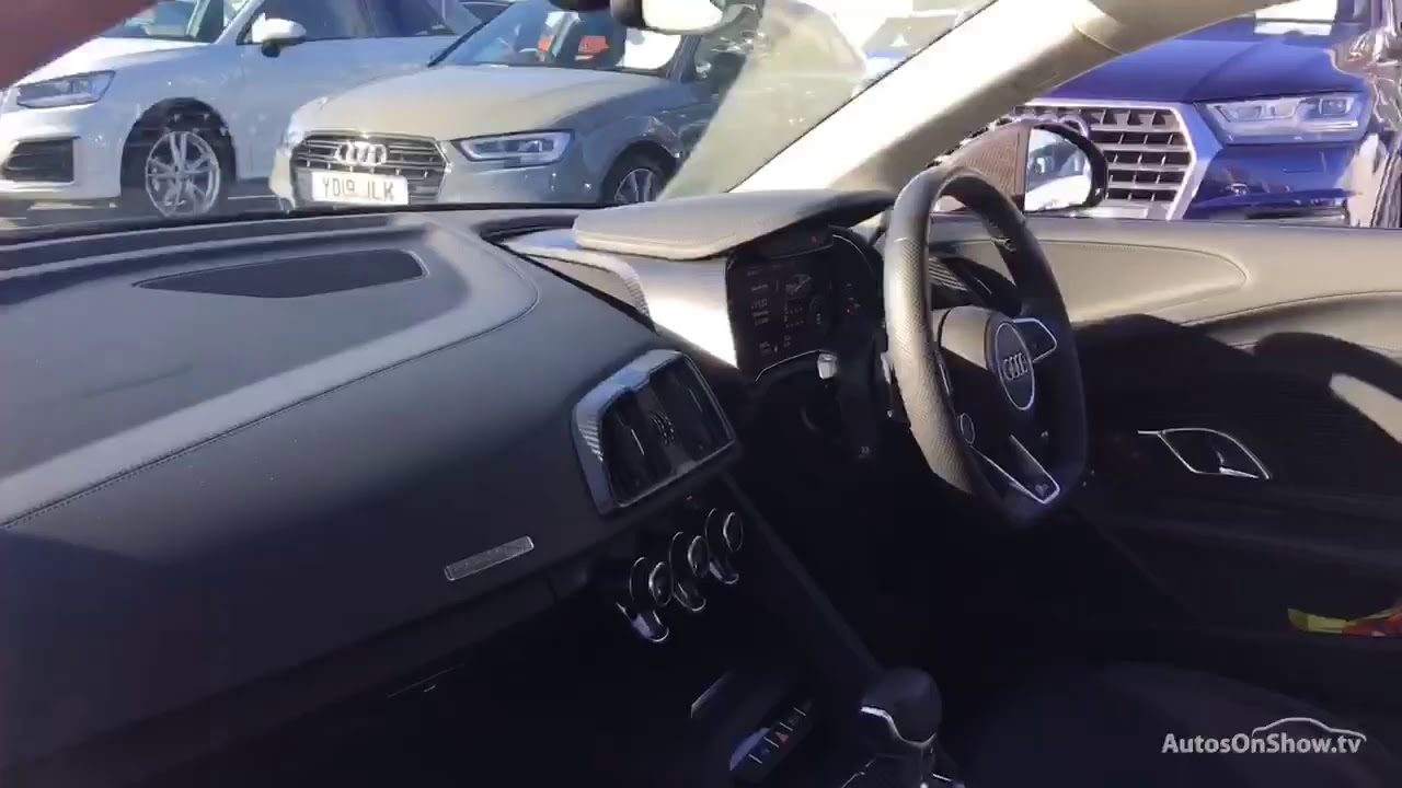 R8SCY AUDI R8 V10 PLUS QUATTRO BLACK 2016, Sytner Audi Harrogate