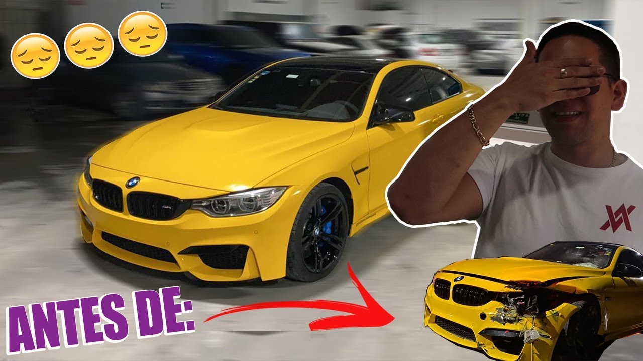 REPARANDO EL BMW M4 *antes del choque* || ANDREA NAVARRO