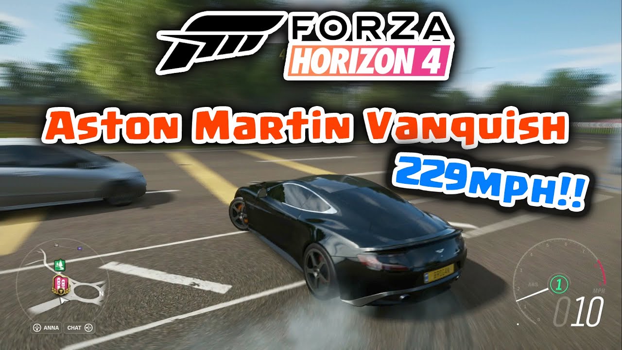 Racing with a Aston Martin Vanquish – Forza Horizon 4