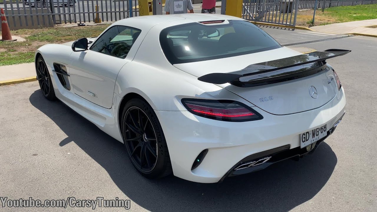 Rarísimo Mercedes Benz SLS AMG Black Series sacando la Revisión Técnica en Chile