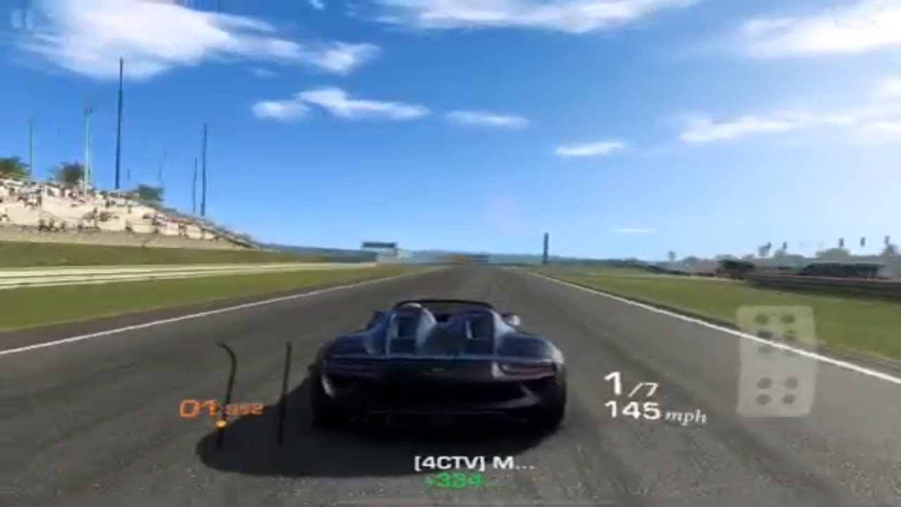 Real Racing 3 Elimination Porsche 918 Spyder Concept Gameplay