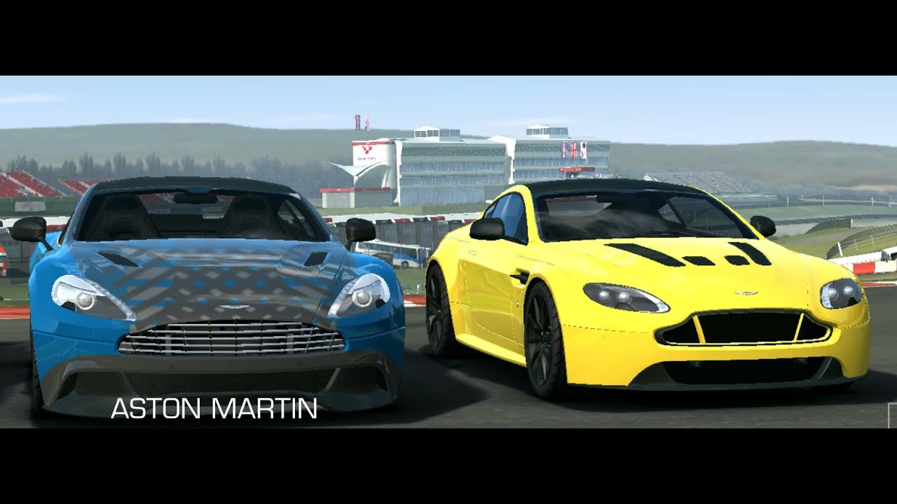 #RealRacing3 Aston Martin Vanquish & V12 Vantage S [Expédition Aston Martin] 84%→100% • #FullHD