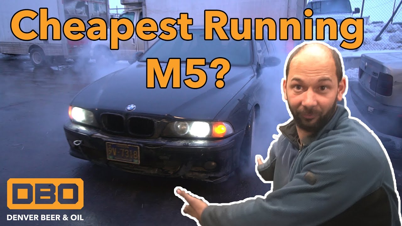 Running And Driving E39 M5 For $3800!