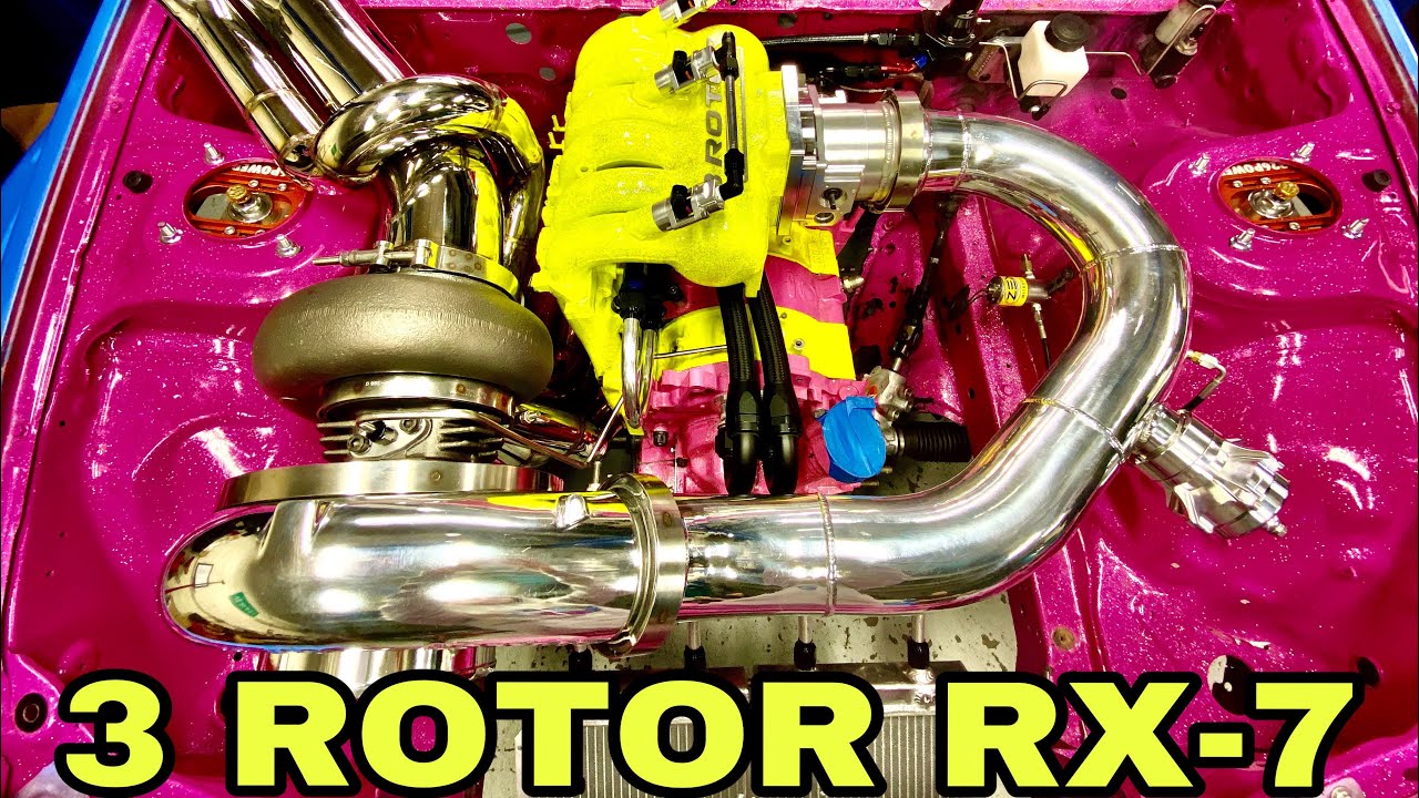 SEMA 3 Rotor Drift RX7 Updates!!