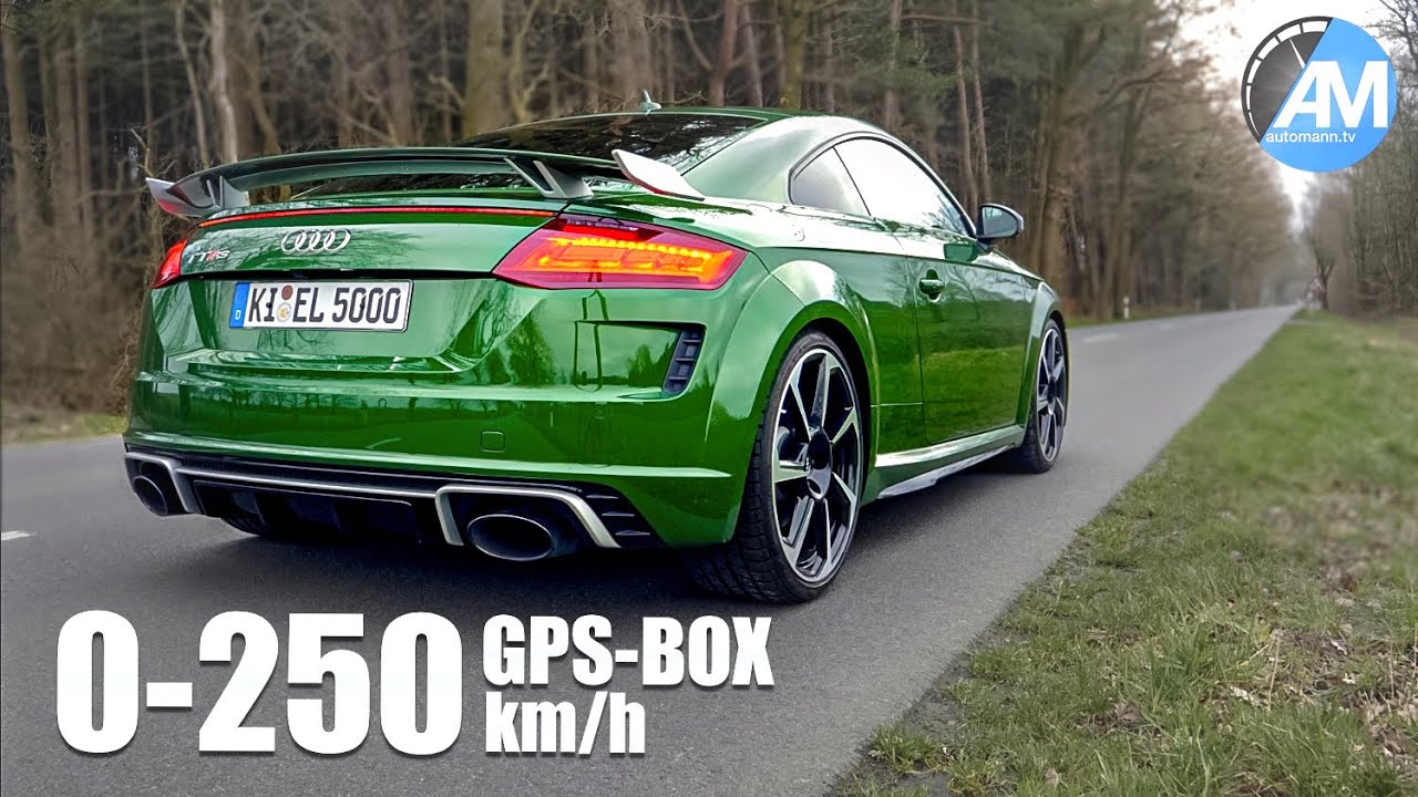 Slower with OPF? – TT RS Facelift GPS-Box acceleration🏁