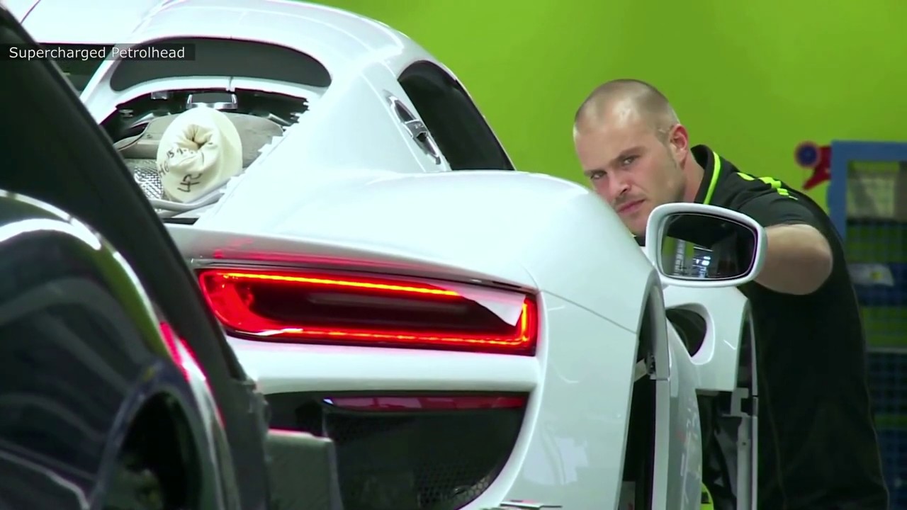 Sản xuất Porsche 918 Spyder