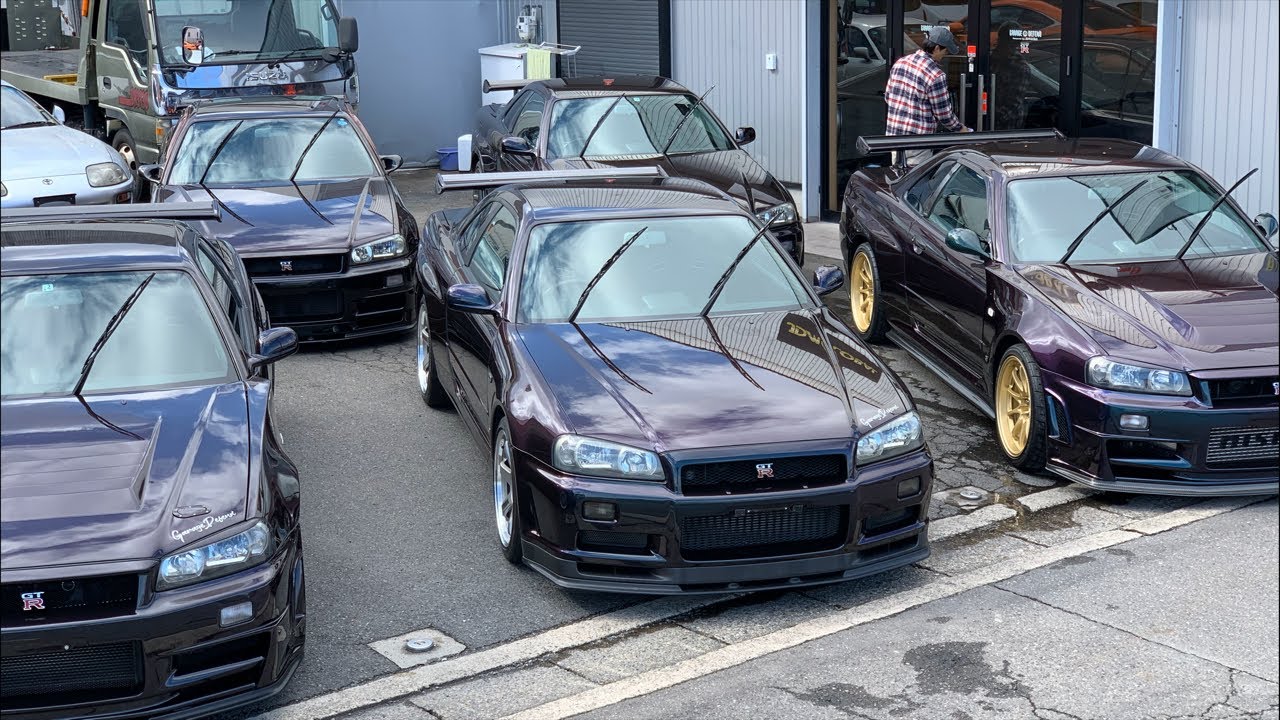 So many ‘99 MNPII R34 GTR Vspecs! All USA import legal. Lets talk live!