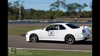 Spins, spins & more spins! - Nissan Skyline GTR V-spec R34
