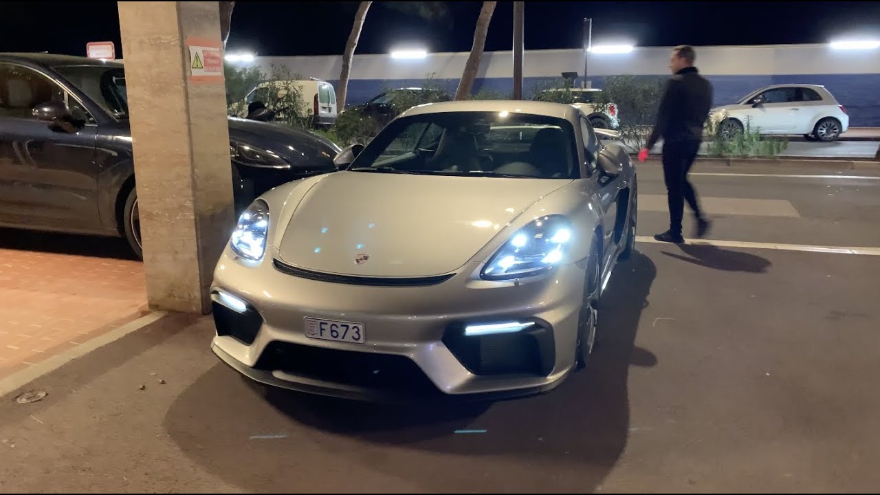 Supercars of Monaco February 2020 Part 2 (LaFerrari, 718 GT4, DBS Superleggera,…)