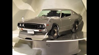 T-GARAGE店長が組んでみたレビュー ナガノ 1/20 スカイライン ハードトップ 2000 GT-R