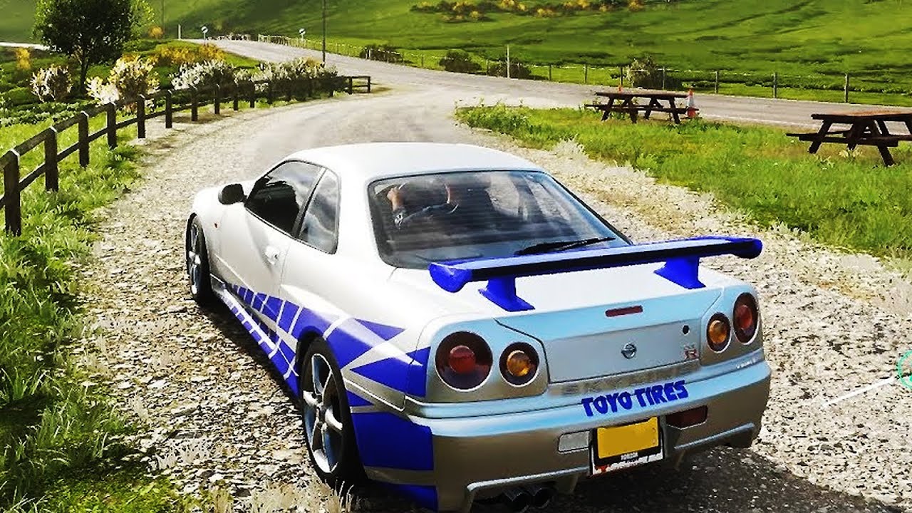 TA DIFÍCIL CONTROLAR O Nissan Skyline R34 GTR – Forza Horizon 4