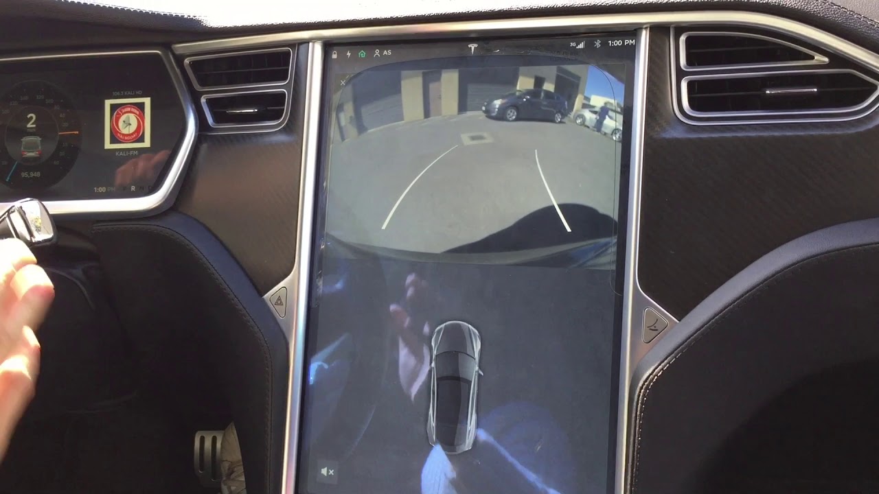 新人スタッフの「TESLA MODEL S」試乗動画②