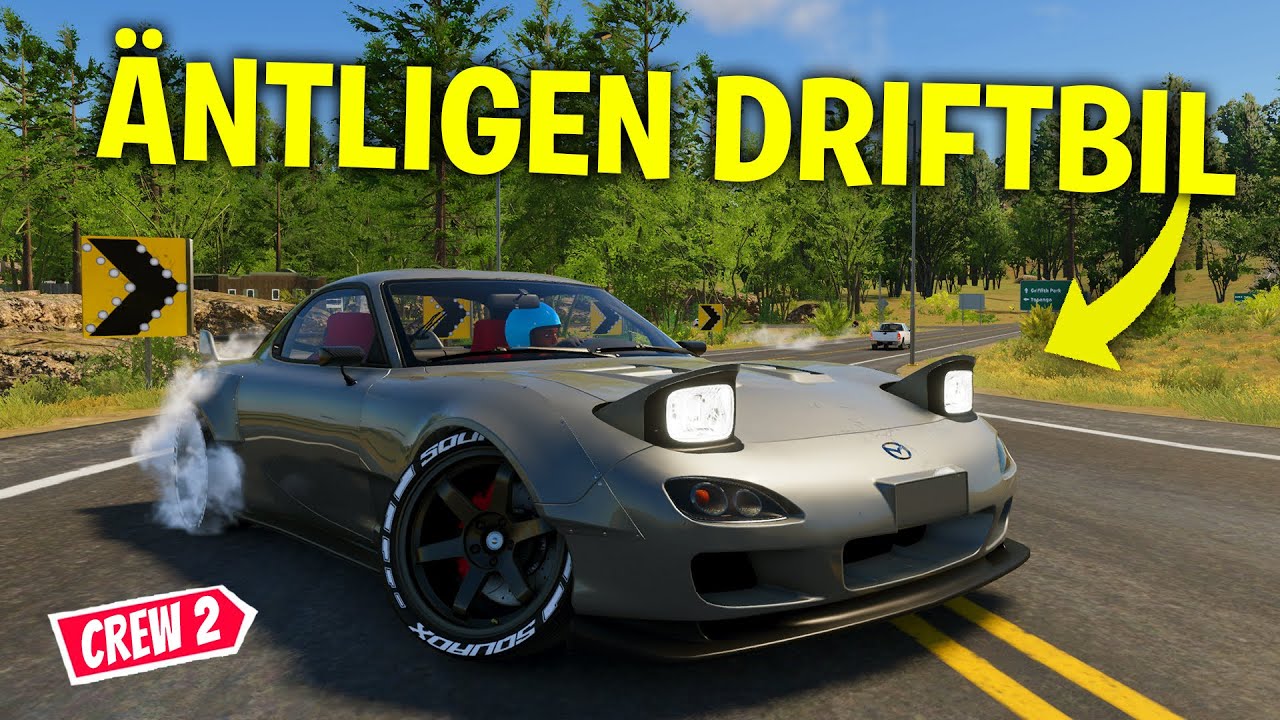 THE CREW 2 - KÖPER DRIFT MAZDA RX7 & TESTAR DRIFTING! *HELT OMÖJLIGT*