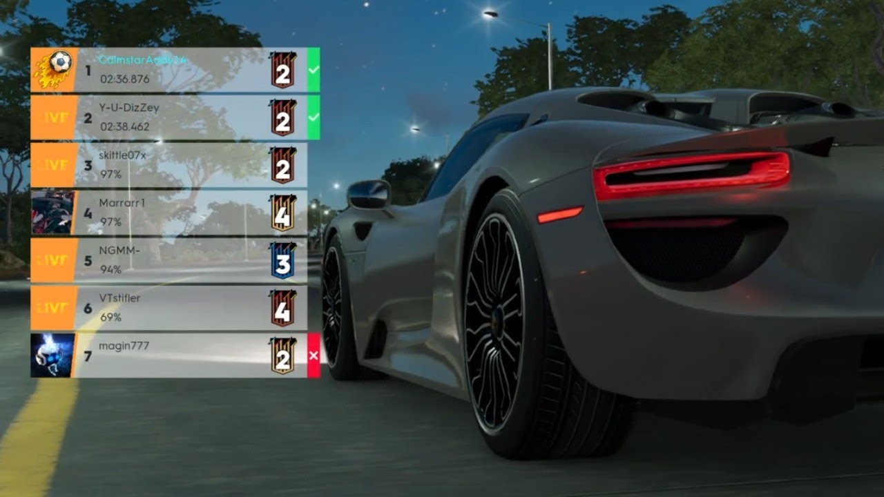 THE CREW 2  | THE BIG LAND |2:36.876 (PORSCHE 918 SPYDER 300+mph)