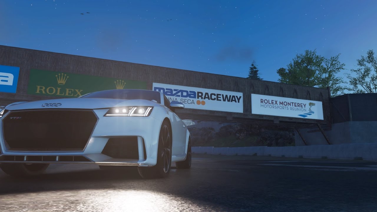 TRACK DAY IN AUDI TT RS IN LAGUNA SECA(THE CREW 2)